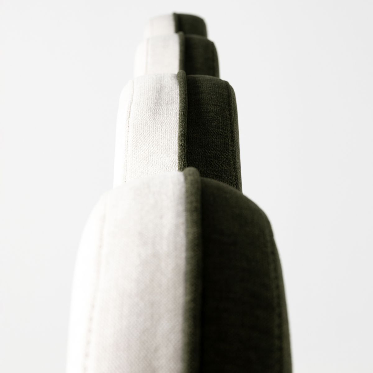 Sengegavl Hvit/grønn 