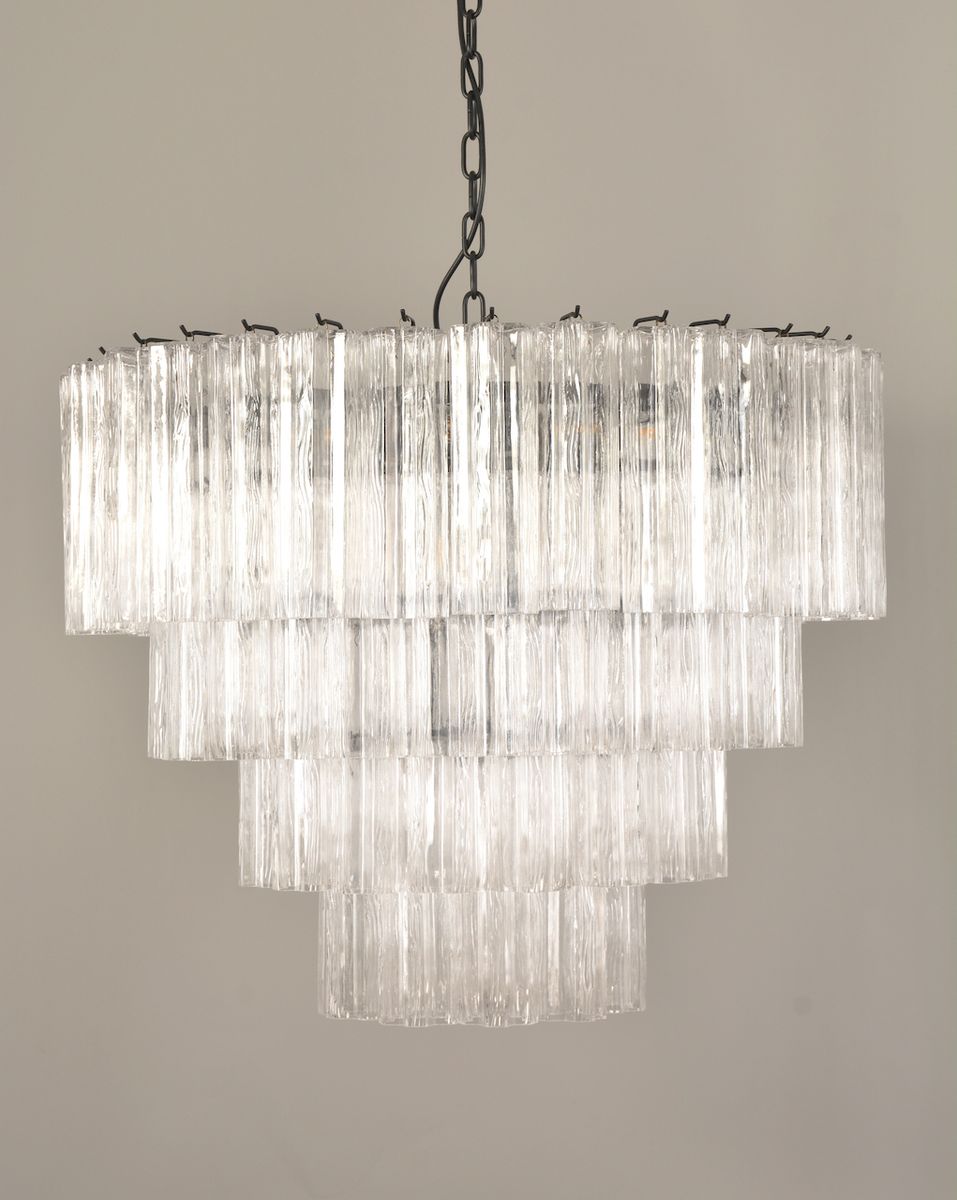 Sezane Chandelier 4 lag (ø81) klar / sort