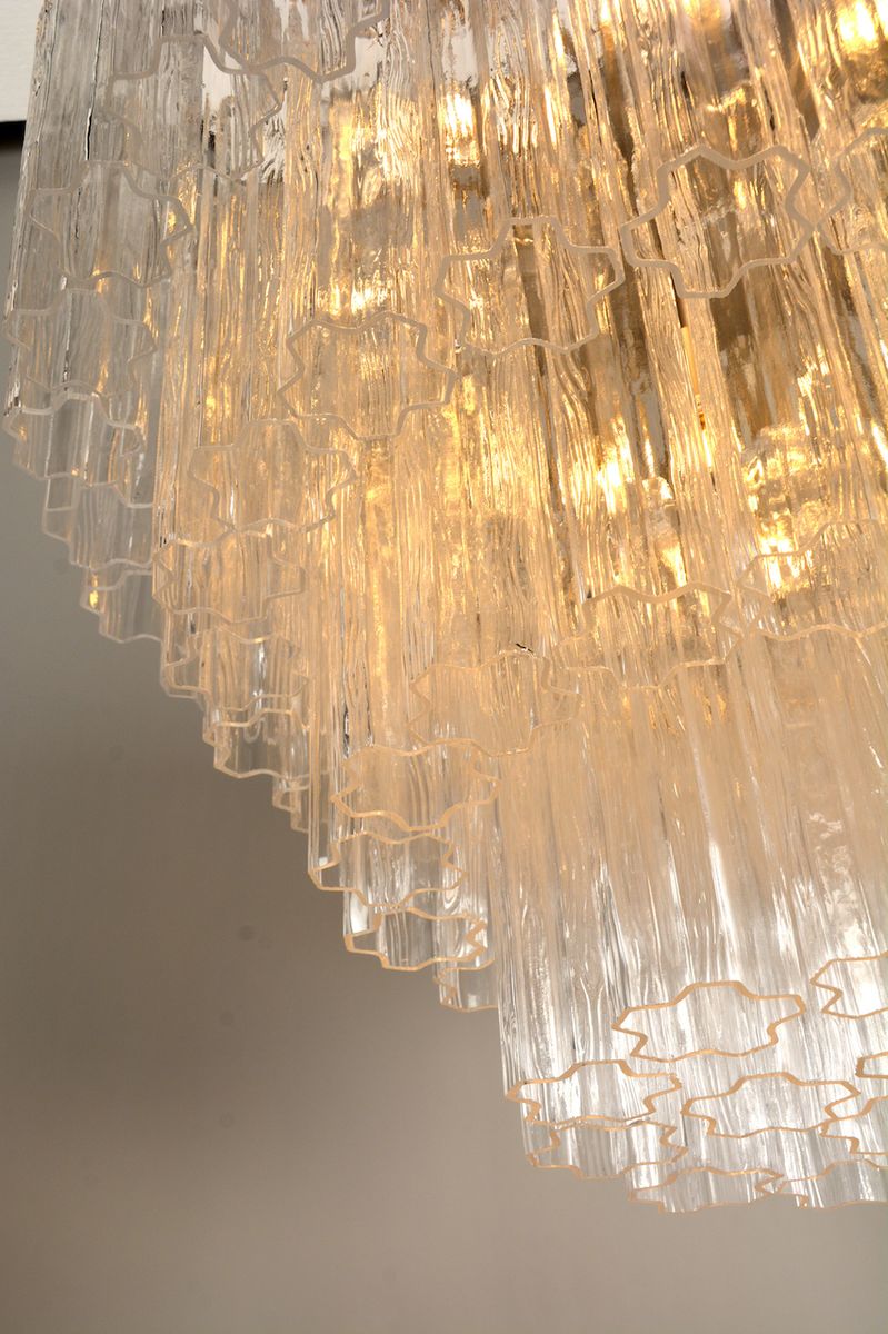 Sezane Chandelier 4 lag (ø81) klar / krom